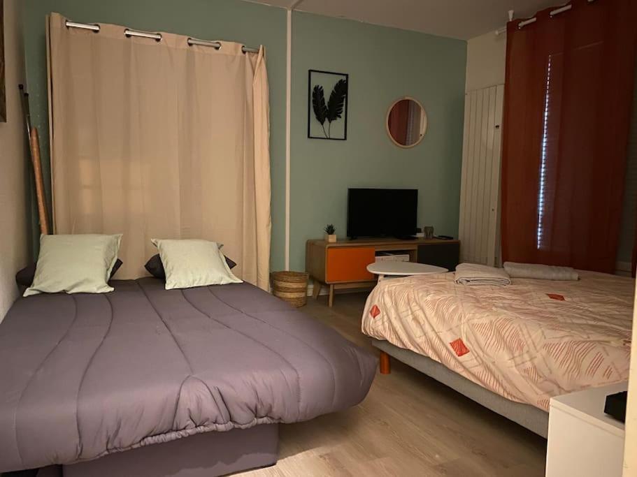 T2 Cosy Proche Hopital + Parking Gratuit Sur Place Auxerre Exterior photo