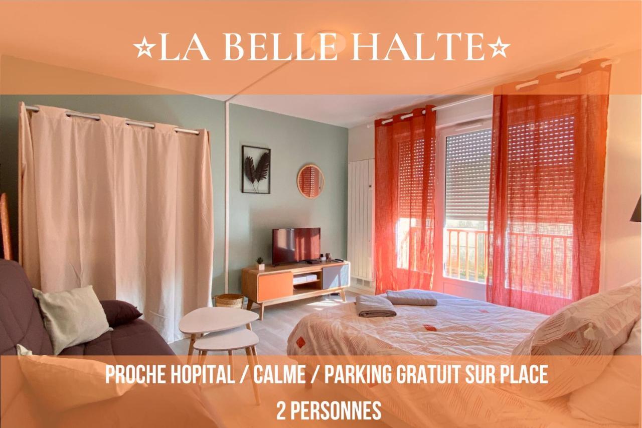 T2 Cosy Proche Hopital + Parking Gratuit Sur Place Auxerre Exterior photo
